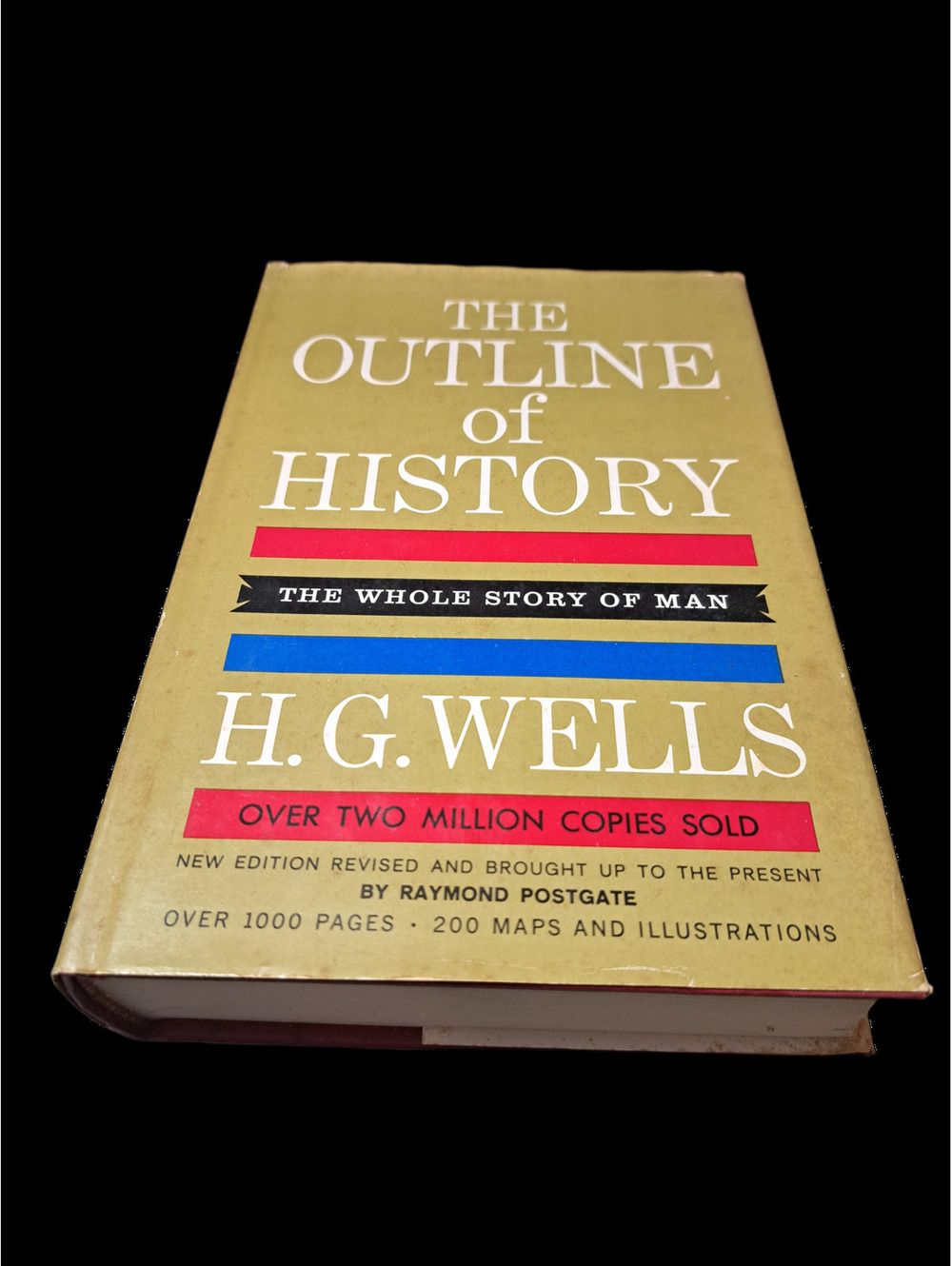 Vintage 1961 The Outline of History Volume 2 by H. G. Wells